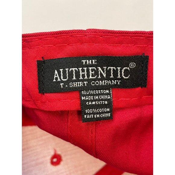 Victoria Canada hat cap adult 7" strap back red - Picture 5 of 7